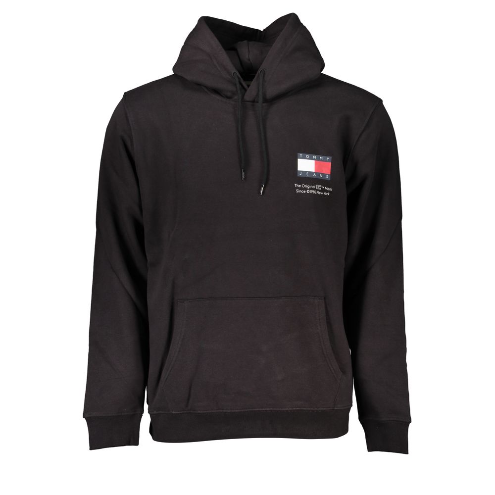 

Элегантная толстовка с капюшоном и длинными рукавами Tommy Hilfiger, черный