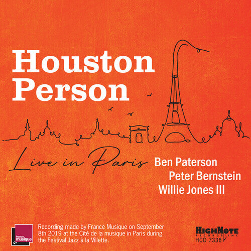 

CD диск Person, Houston: Houston Person Live In Paris