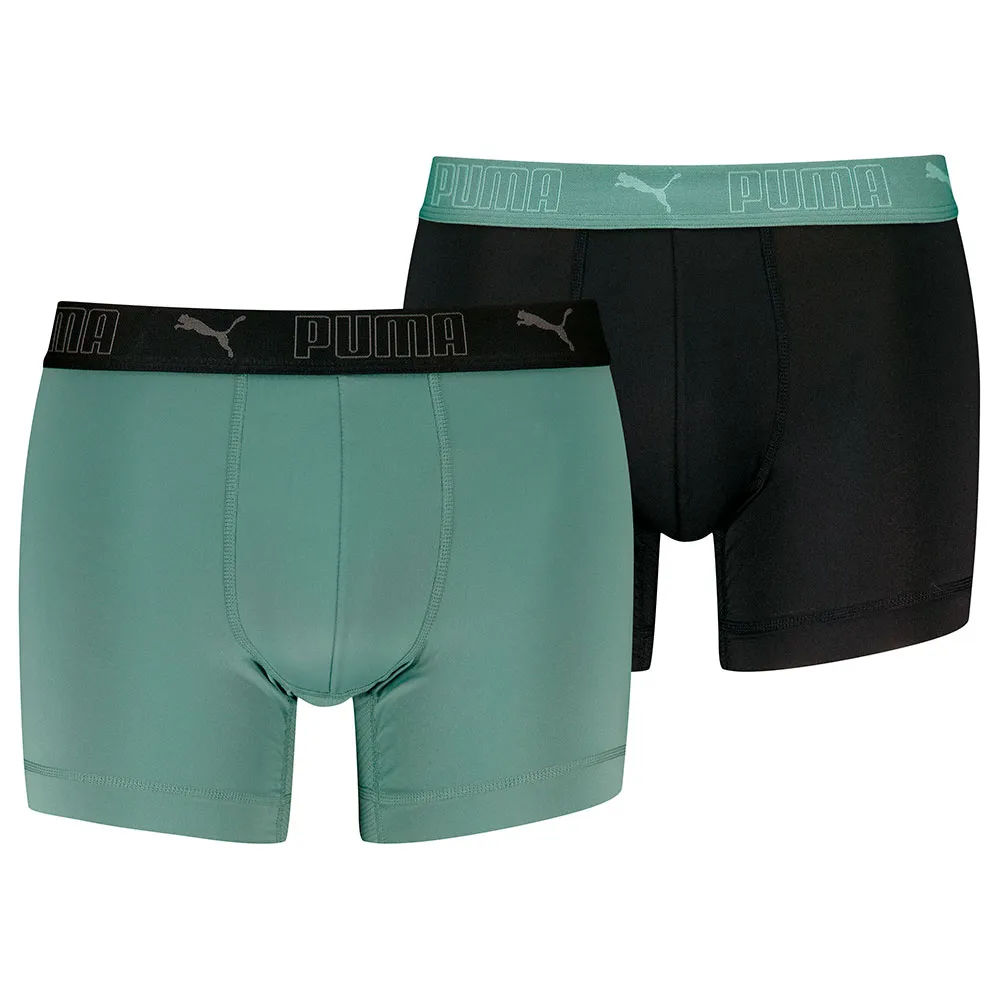 

Боксеры 2 шт Puma Sport Microfibers boxers 2 units, зеленый