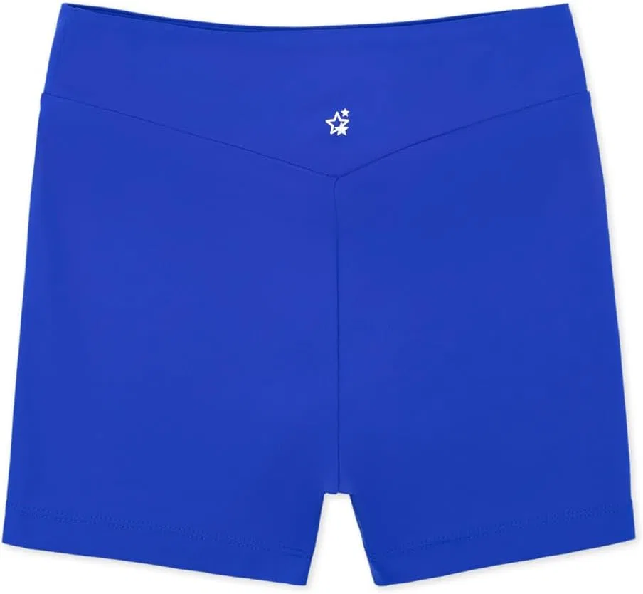 Capezio Girls' Celestial Short, Bright Cobalt — фото 4