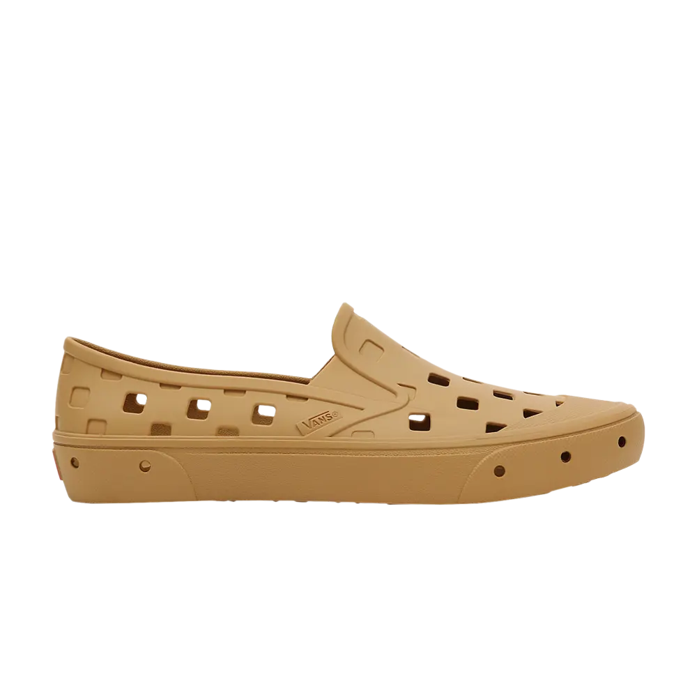 Трек Слипоны Vans, золото