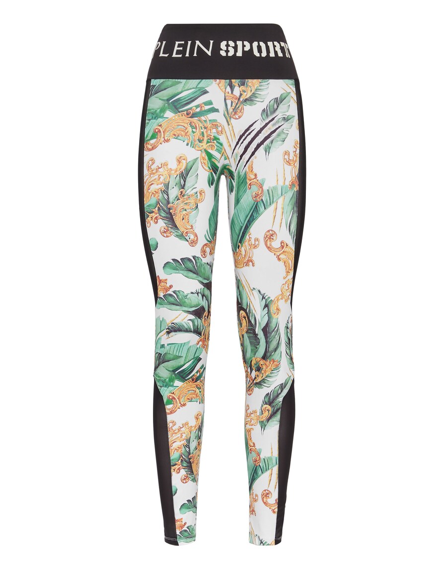 

Леггинсы Plein Sport Skinny Workout Pants, белый