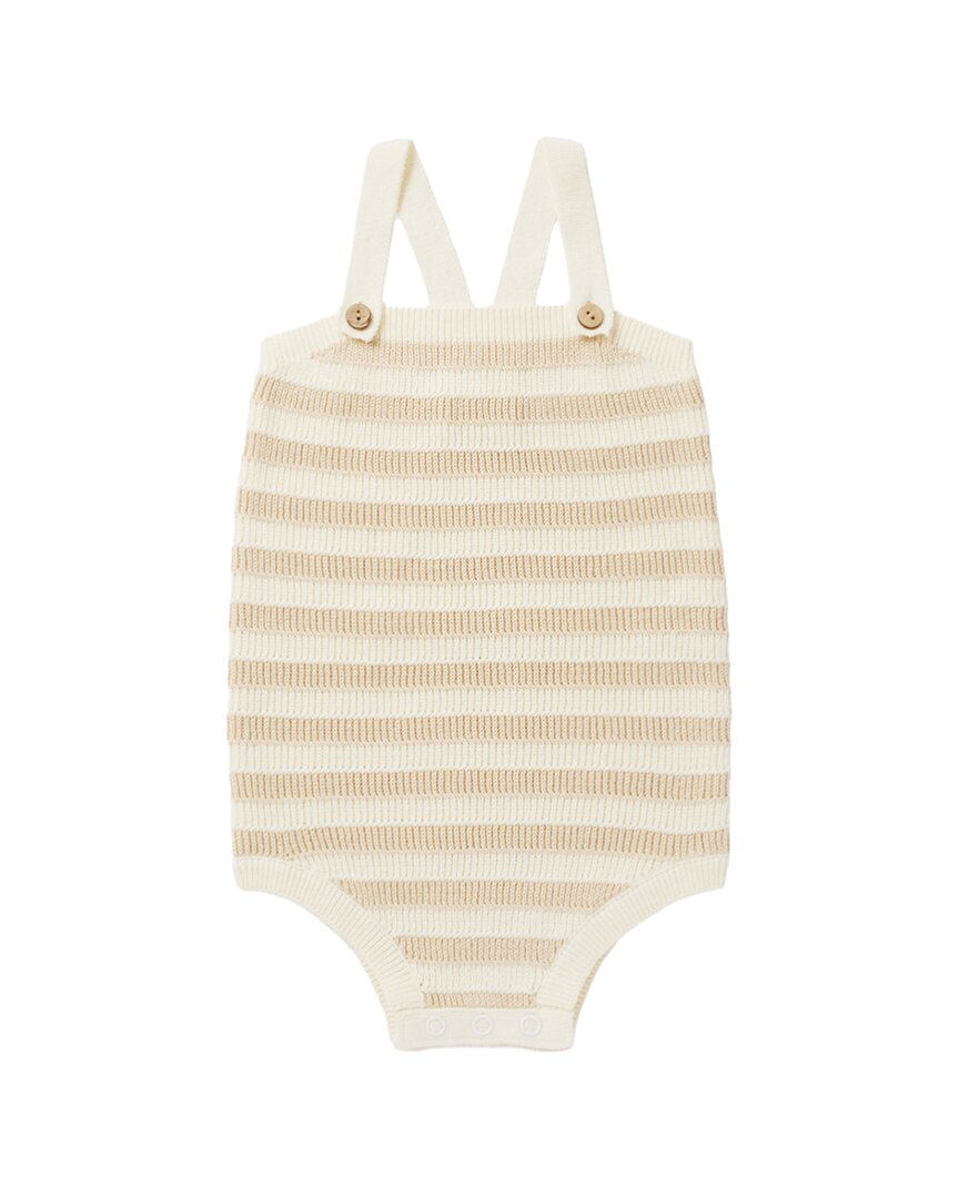 

Детский комбинезон Rylee + Cru Collective Knit, цвет sand stripe