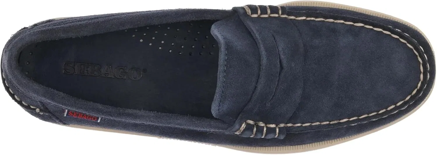 Мокасины мужские Sebago Dan Boat, синие — фото 3