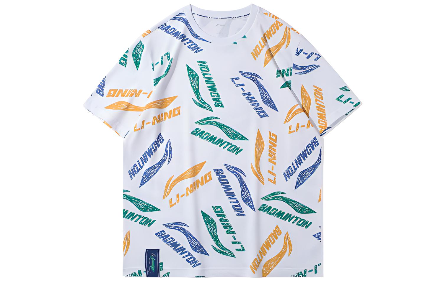 

Футболка LiNing мужская классическая белая