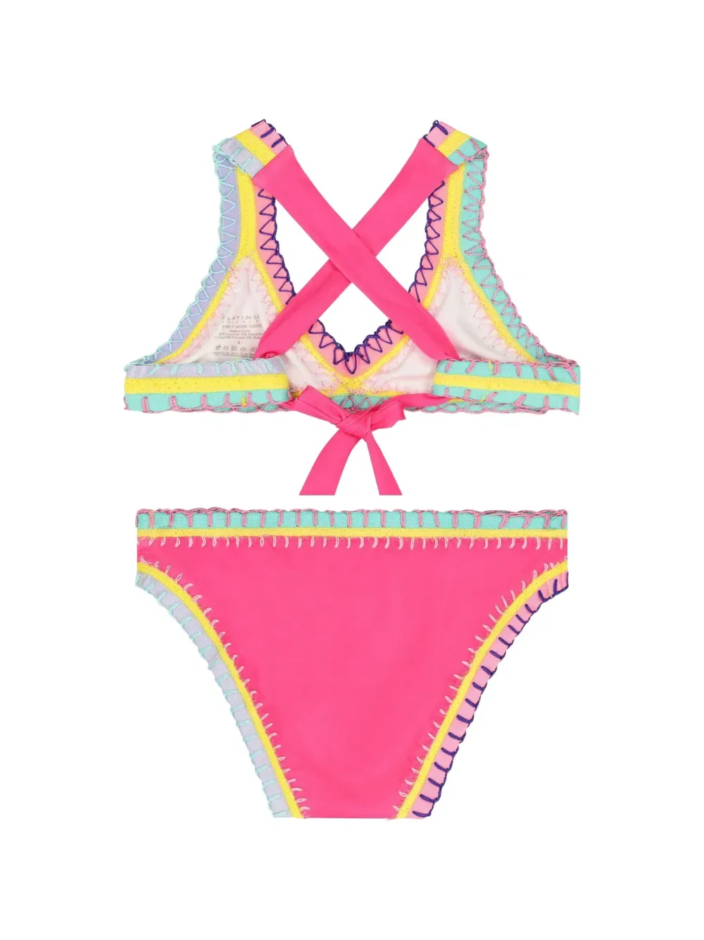 Розовое бикини Pq Swim Kids — фото 2