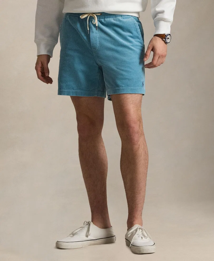 Мужские вельветовые шорты Prepster Polo Ralph Lauren, синий — фото 2