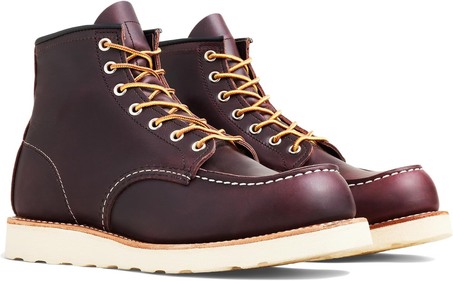 

Ботинки на шнуровке 6" Moc Toe Red Wing Heritage, цвет Black Cherry Excalibur