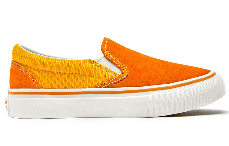 Детские парусиновые туфли Kids Low-top Orange Vision Street Wear, цвет Orange — фото 2