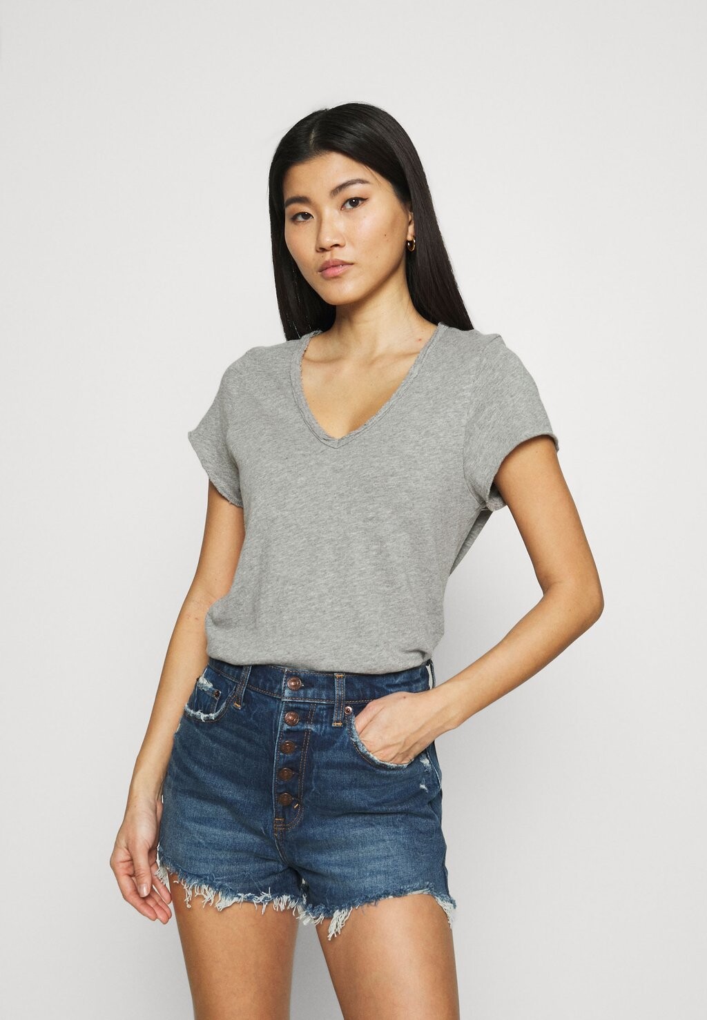 

Футболка базовая SONOMA American Vintage, цвет gris chine