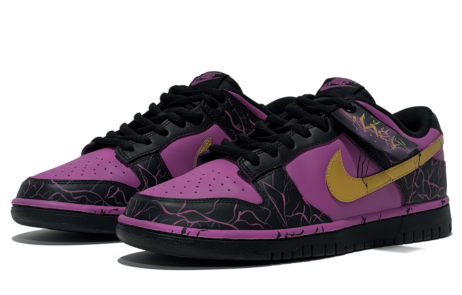 

Кроссовки Nike Dunk Skateboard Shoes Unisex Low-Top Black Purple