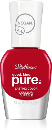 

Стойкий лак для ногтей с усиливающим эффектом Sally Hansen Good. Kind. Pure., Natural Red 10 ml