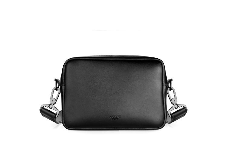 

Injoylife Мужская сумка через плечо, Черная сумка + ежедневная подарочная коробка