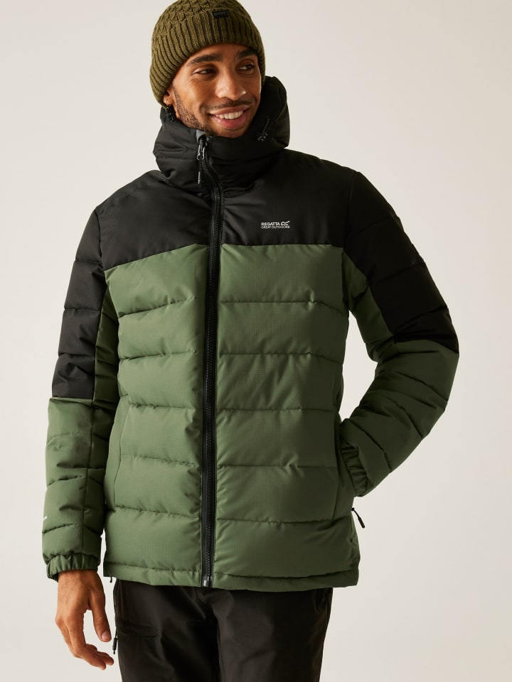 

Regatta Стеганая куртка «Aldthorn» цвета хаки/черный