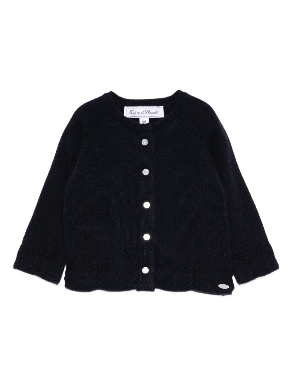 

Кардиган на пуговицах Tartine Et Chocolat, синий