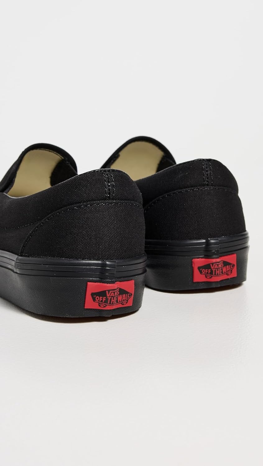 Кроссовки Vans Classic Skate Slip On Shoes, Black/Black Men's 5.0/Women's 6.5 — фото 3