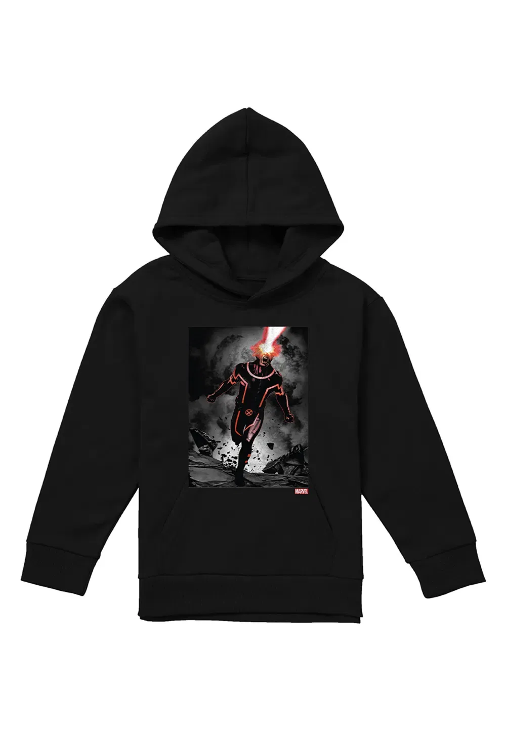 Детская худи Marvel X-Men Cyclops Blast, черная, черный
