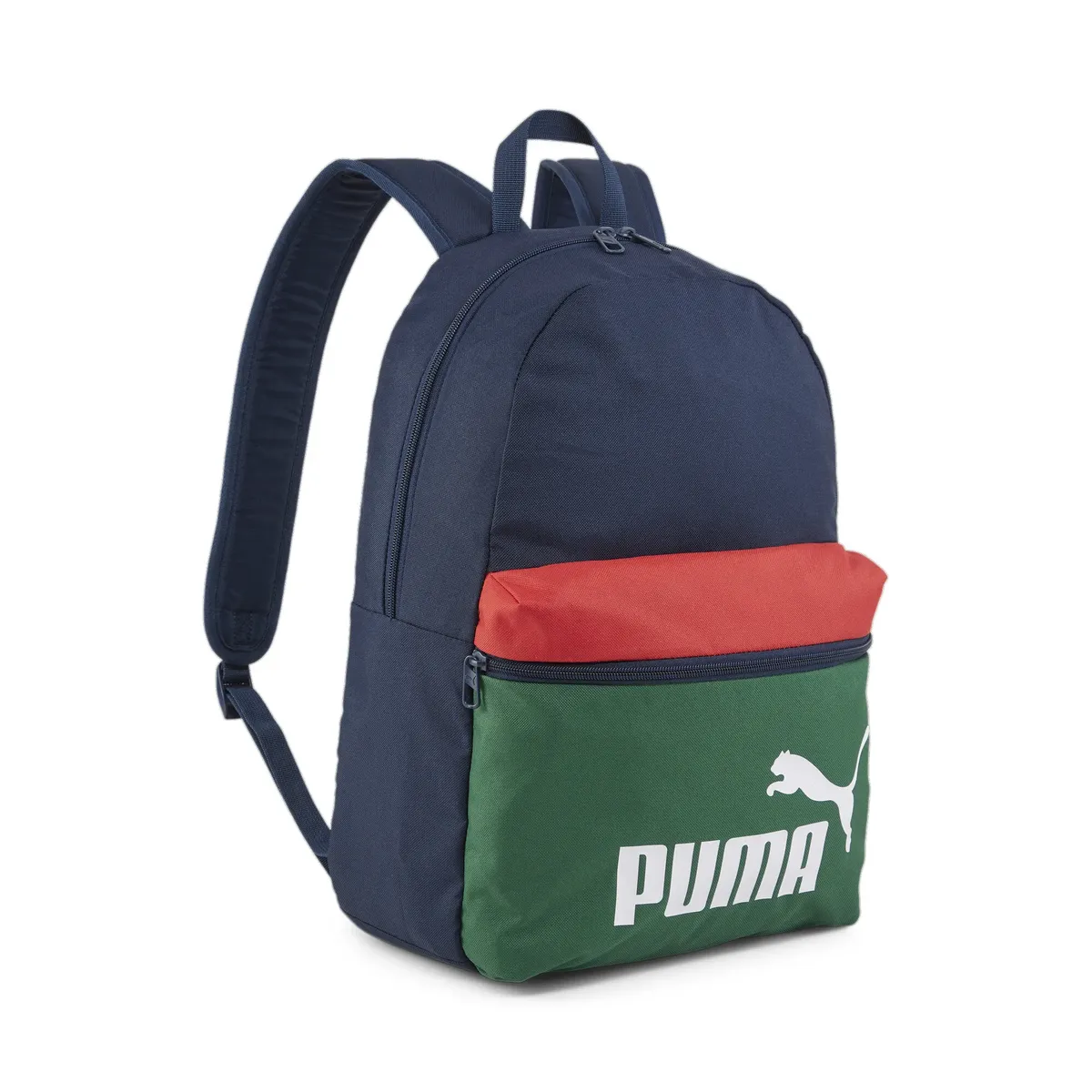 

Рюкзак PUMA "PHASE BACKPACK COLORBLOCK", цвет Club Navy-Vine-For All Time Red