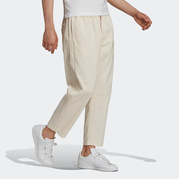 Спортивные штаны Men's adidas originals C Twill Pant Casual Breathable Sports Running Long Pants/Trousers Creamy White, белый — фото 4