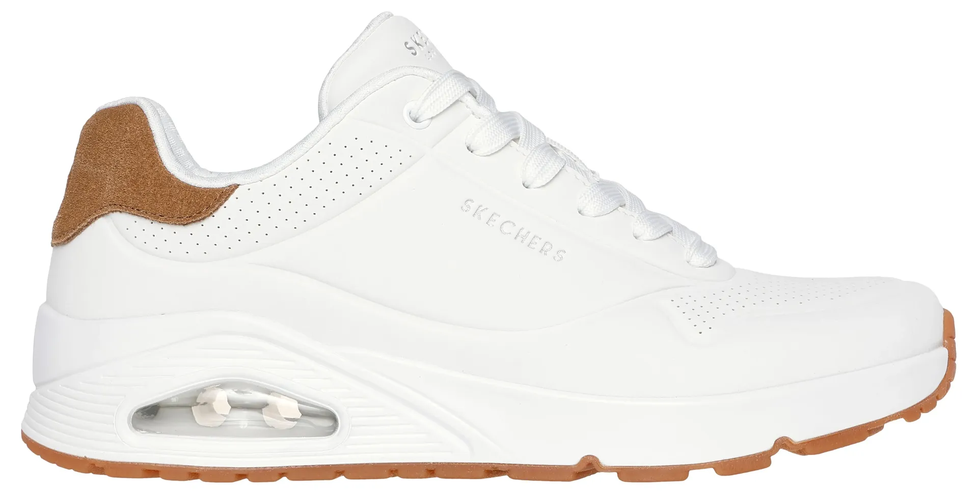Кроссовки Skechers "UNO-SUITED ON AIR", белый — фото 3