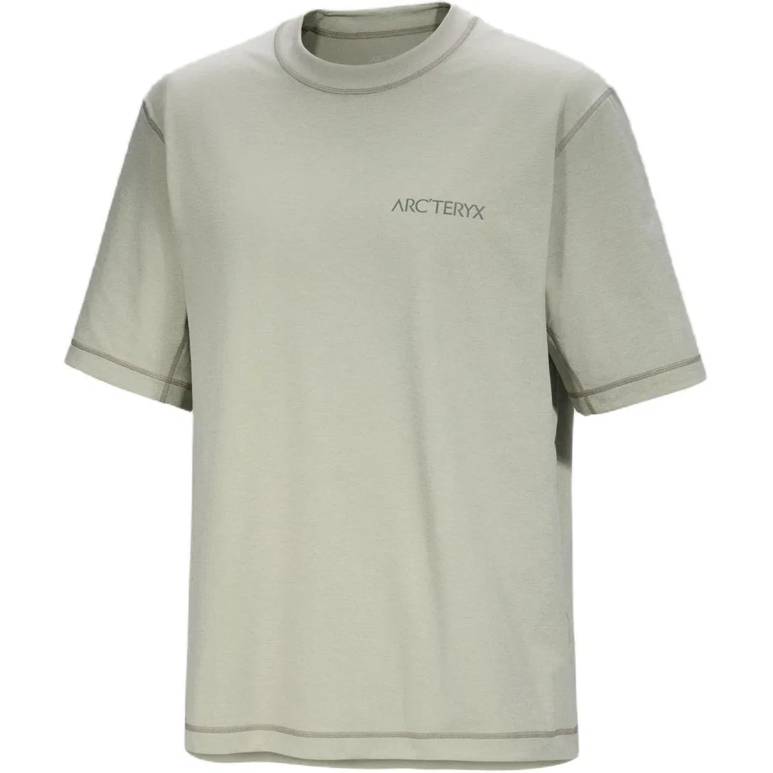Футболка мужская Arc'teryx ENVOY GRAND WALL T Shirt Arcteryx, Driftwood White/Sea Salt — фото 4