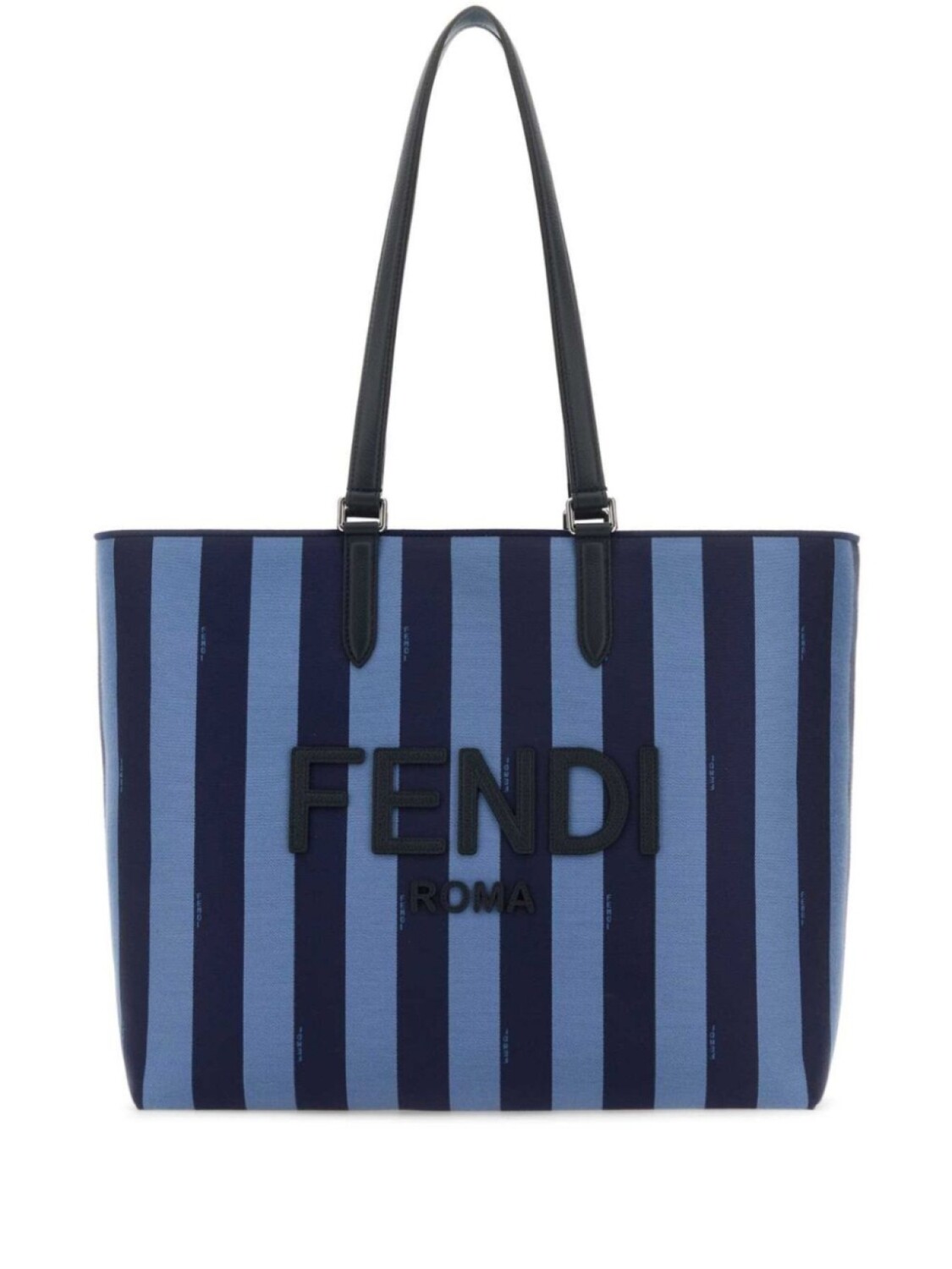 

FENDI сумка-тоут из жаккарда Pequin, синий