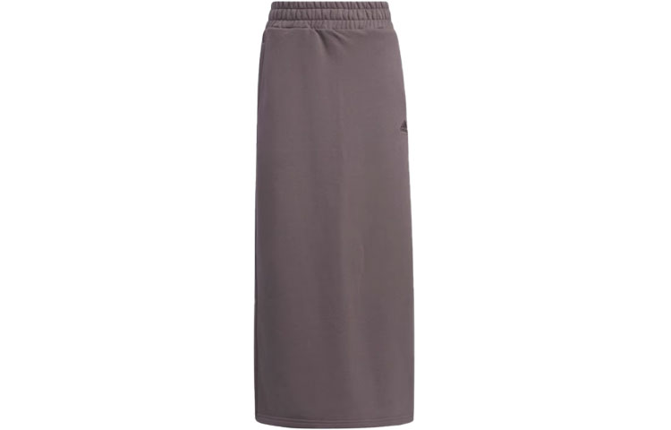 

Повседневная длинная юбка женская графитово-серая Adidas