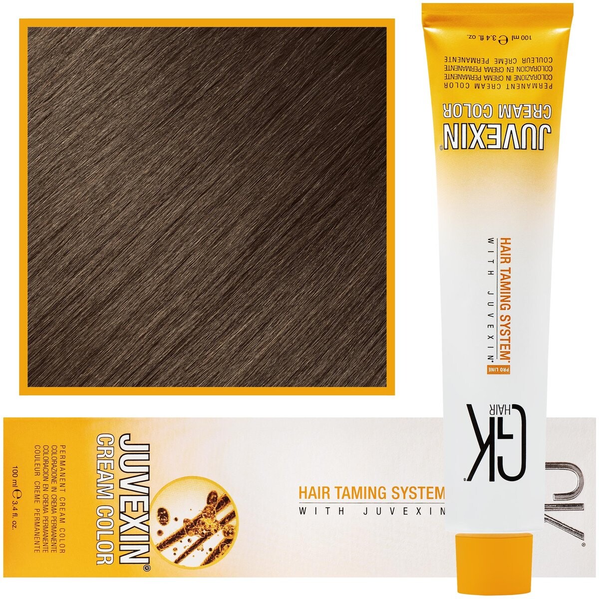 

Краска для волос Global Keratin GKHair №7 Блонд 100мл