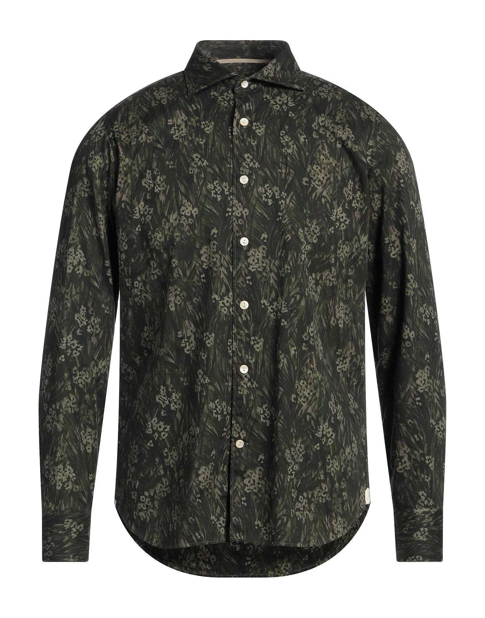 

Рубашка Tintoria Mattei 953, темно-зеленый