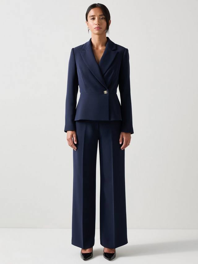 

Пиджак с баской Petite Audrey L.K.Bennett, Navy