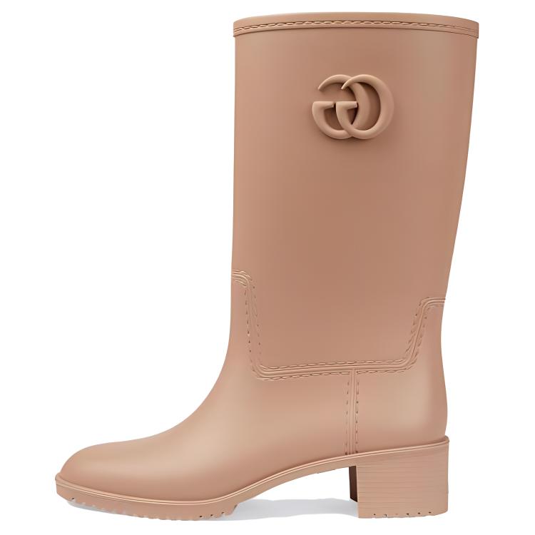 GUCCI Сапоги женские светло-коричневые