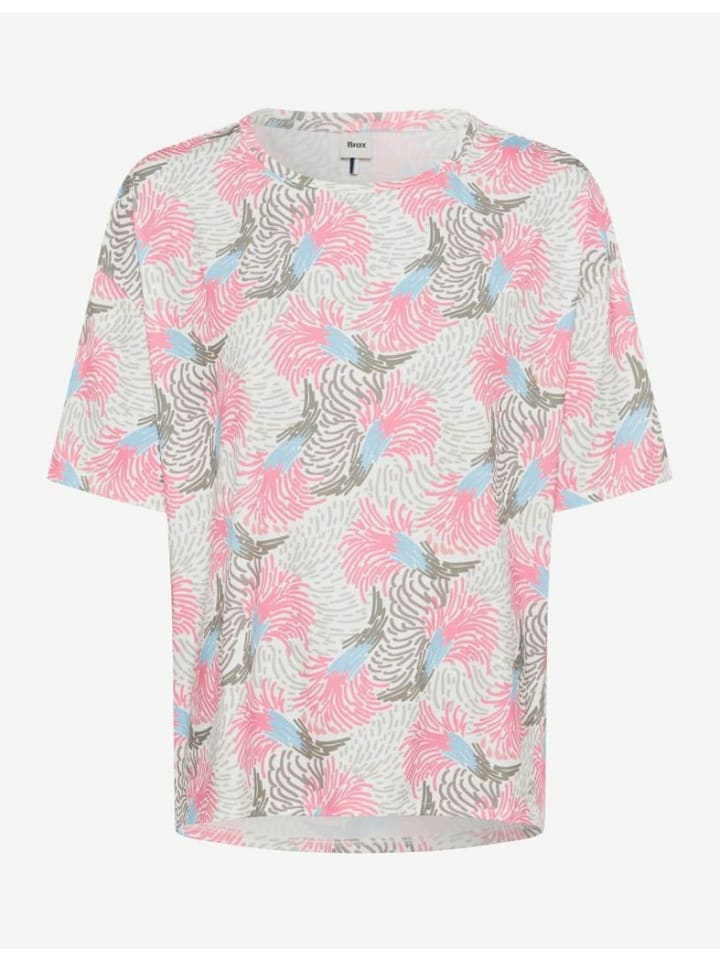 

BRAX Женская белая футболка, Белый, BRAX Женская белая футболка