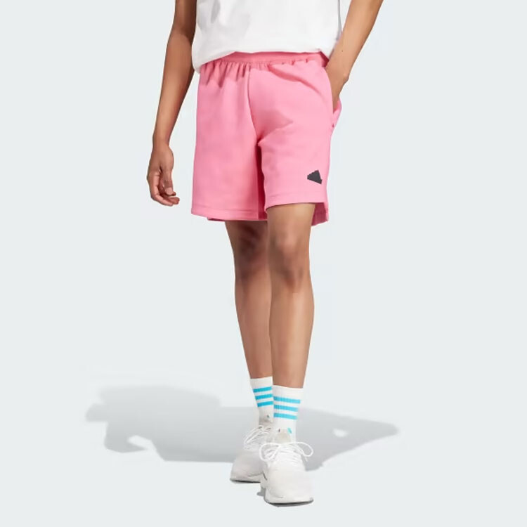 ZNE Повседневные шорты мужские розовые Adidas, розовый — фото 2