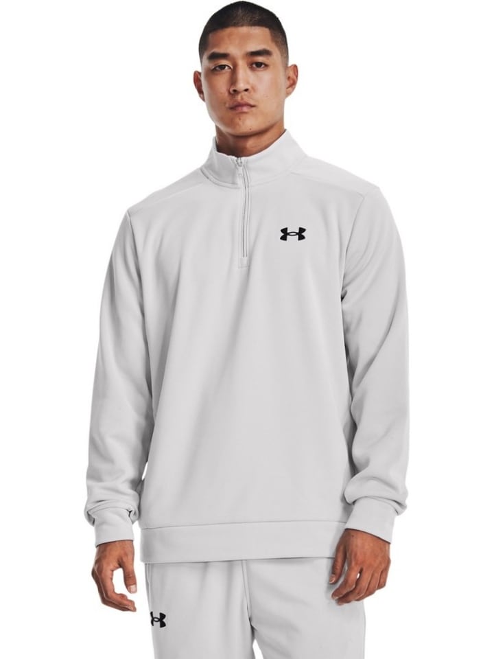 

Флисовая куртка Armour Fleece Hoodie mit ¼ Zip Under Armour, серый