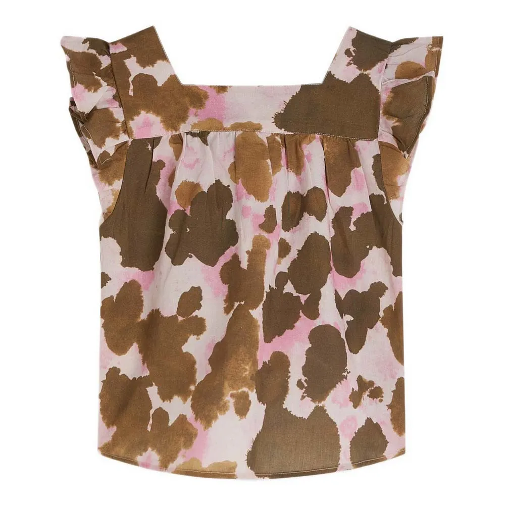 

Блузка без рукавов из льна Scotch & Soda 182065, мультиколор