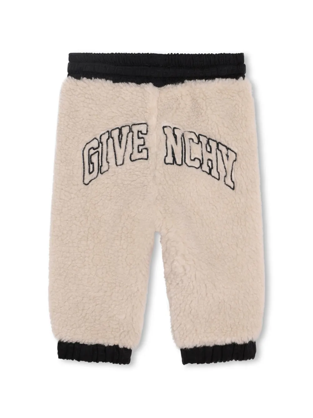 Спортивные брюки с вышитым логотипом Givenchy Kids, нейтральный — фото 2