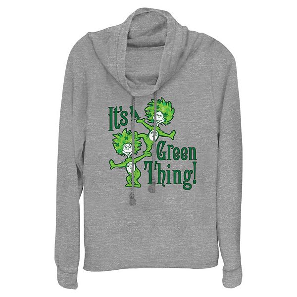 

Женская толстовка dr seuss thing 1 and thing 2 it's a green thing с капюшоном и длинным рукавом Licensed Character