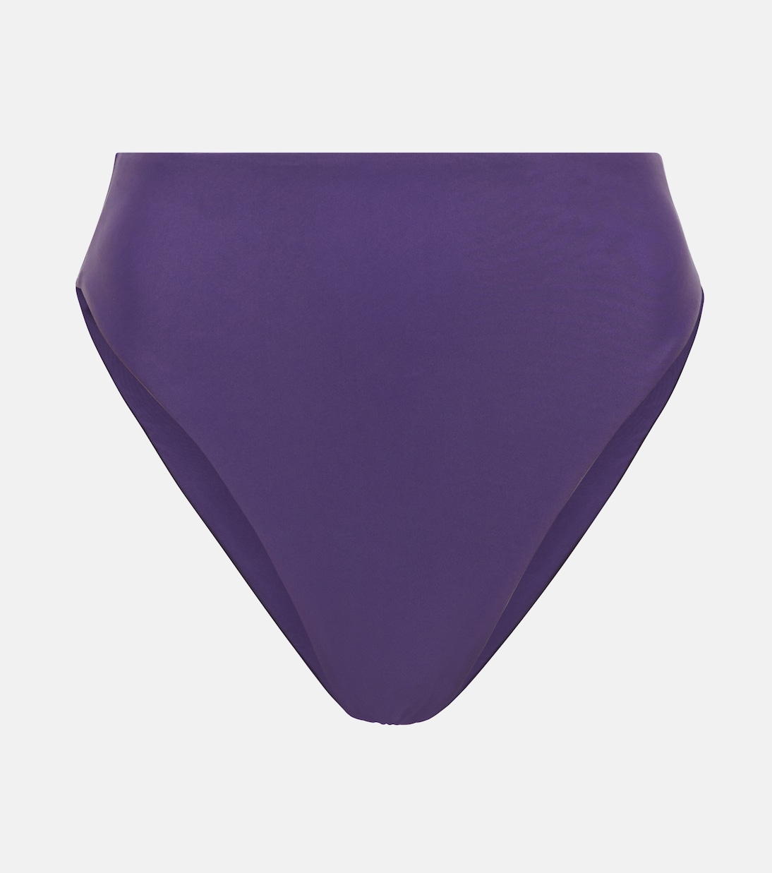 

Плавки бикини с высокой посадкой и наклонным лифом Jade Swim, Plum