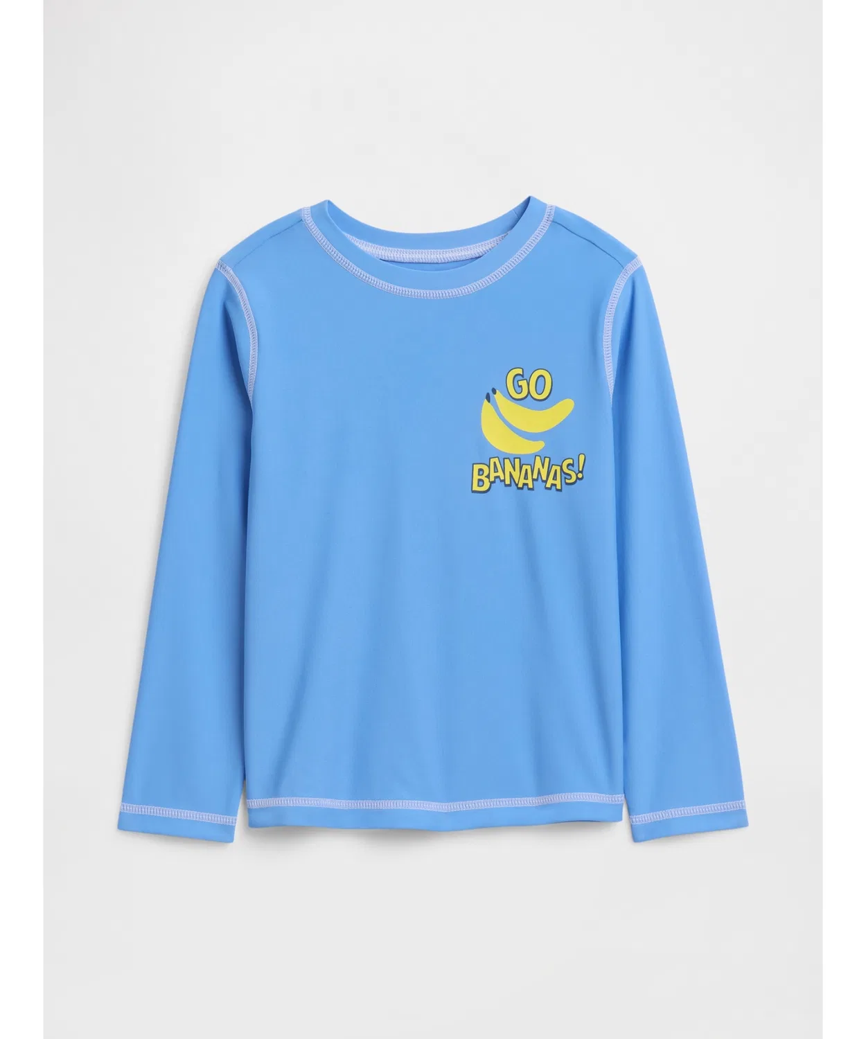 Рашгард детский с принтом babyGap синий