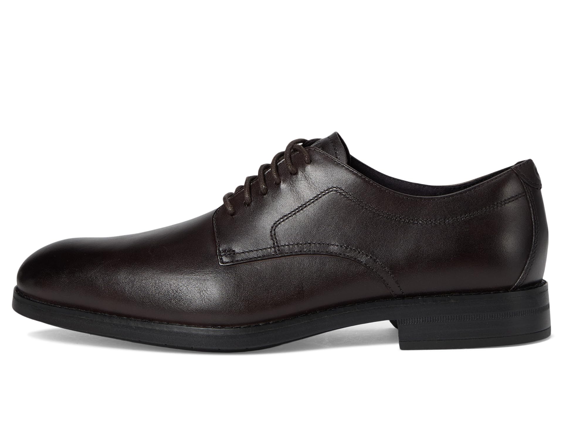 Оксфорды Cole Haan Harmon Grand Plain Toe Oxfords, цвет Dark Chocolate/Black Waterproof — фото 4