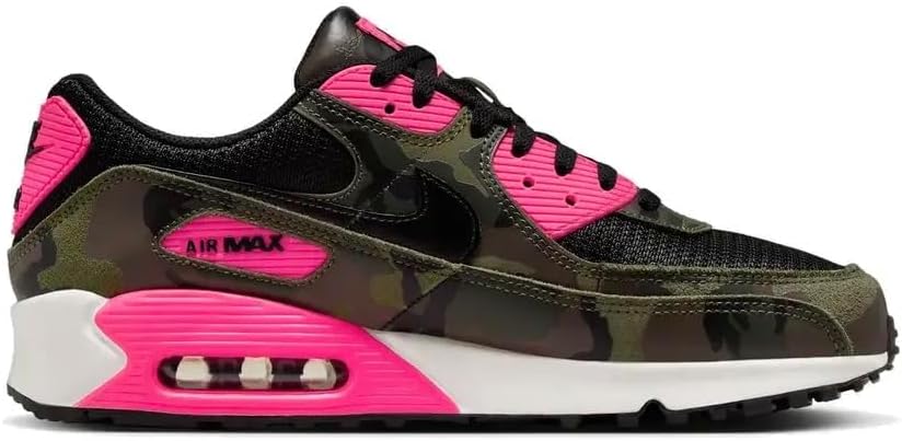 Мужские кроссовки Nike Air Max 90 Premium, Sequoia Black Hyper Pink — фото 3