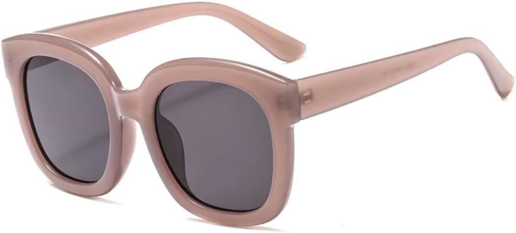 

Винтажные солнцезащитные очки большого размера в квадратной оправе, роскошные, для женщин и мужчин, для активного отдыха и путешествий, с защитой от УФ-излучения UV400 TVTBBVV, Gray Gray