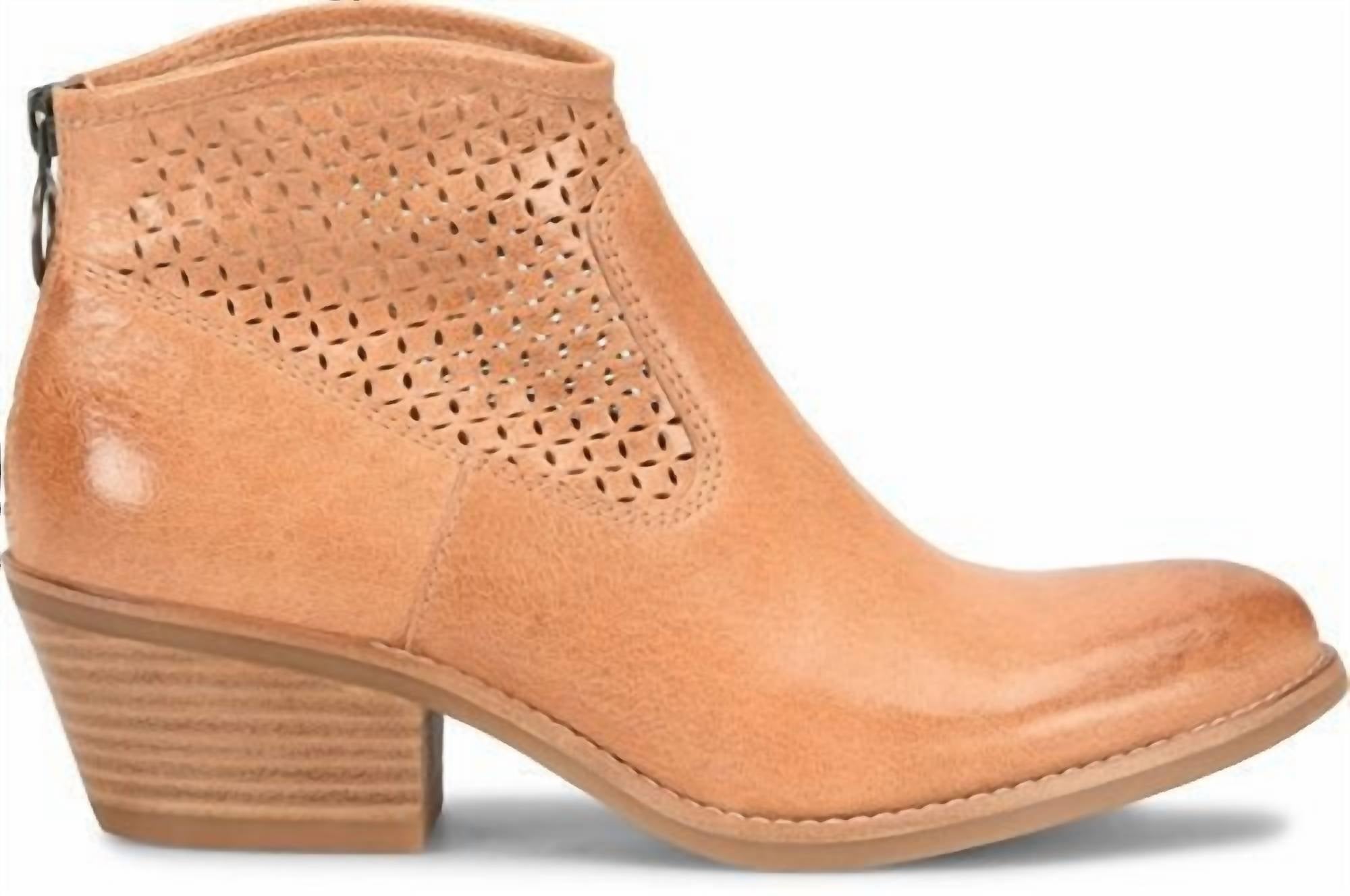 Женские ботинки Aisley в цвете абрикосовый загар Sofft, Apricot Tan