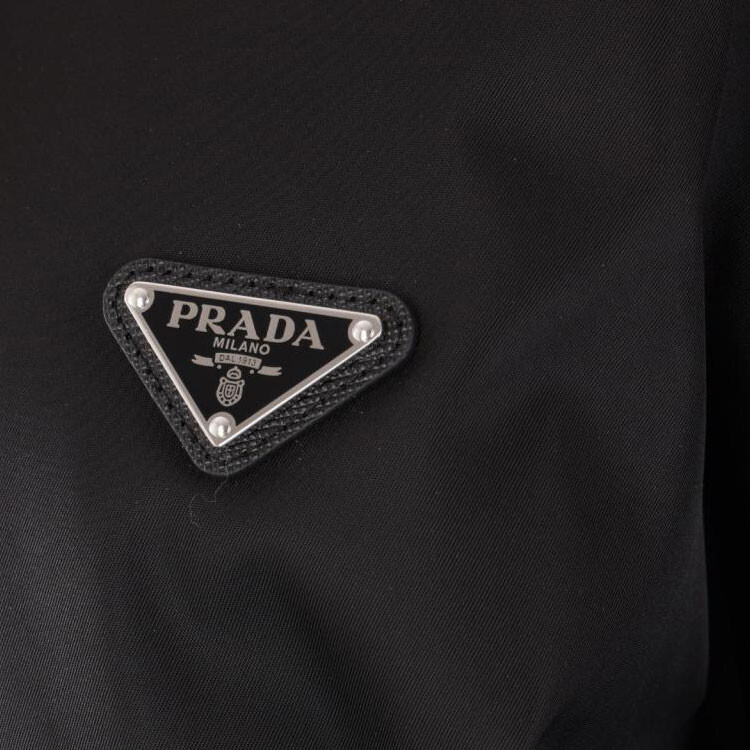 Куртка унисекс черная Prada, черный — фото 3