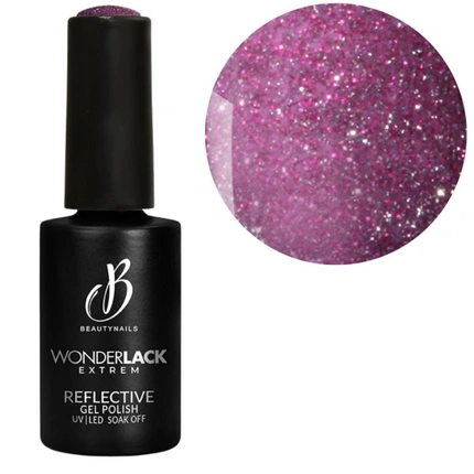 

Светоотражающий фиолетовый лак для ногтей Bna We - 8 миллилитров Beautynails