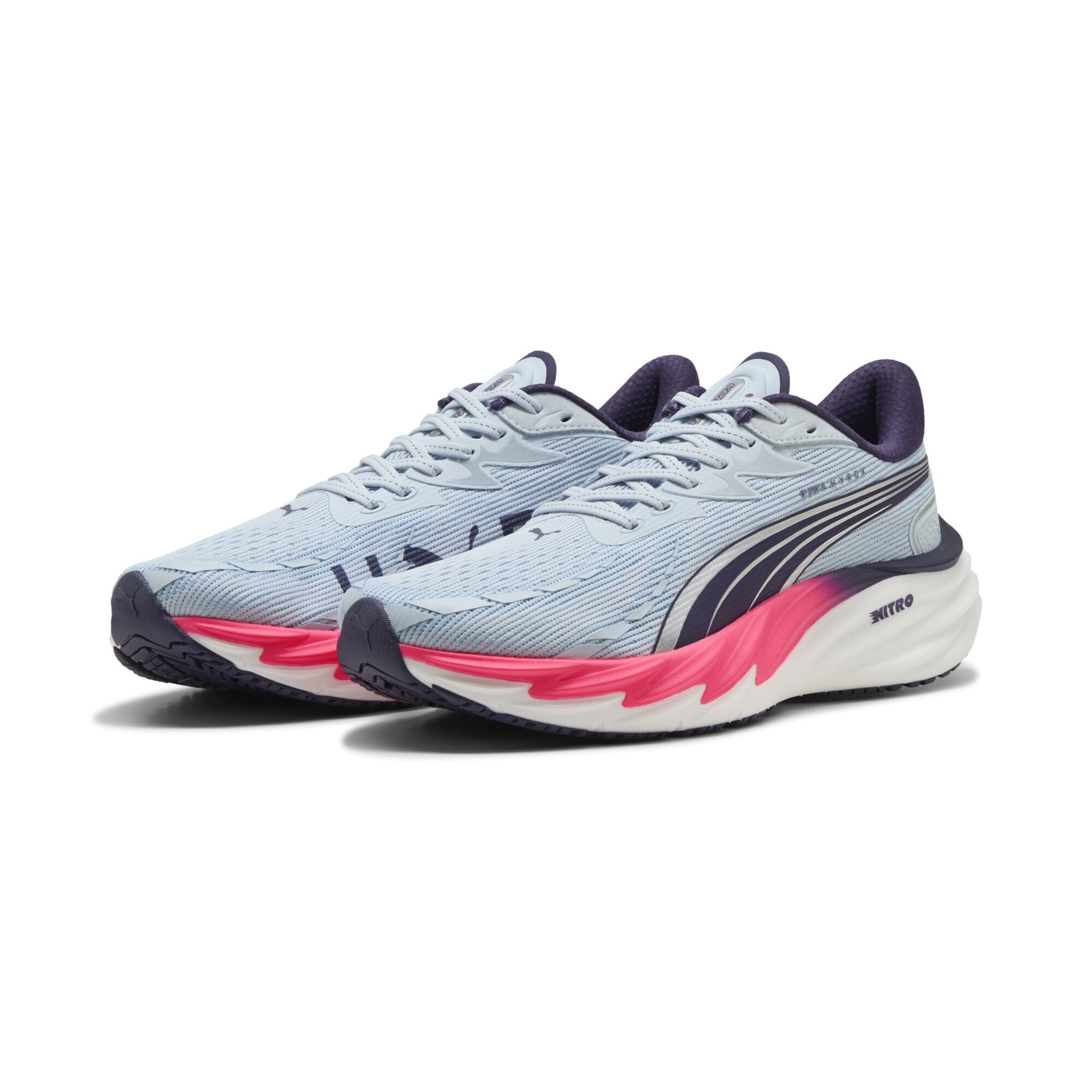 Кроссовки для бега 'Puma x Hyrox Velocity Nitro 4' в цвете Navy, Dusty Blue — фото 2