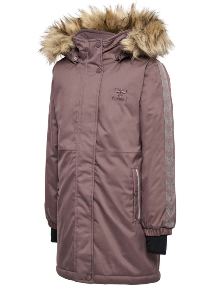 

Детская зимняя куртка фиолетового цвета Hummel