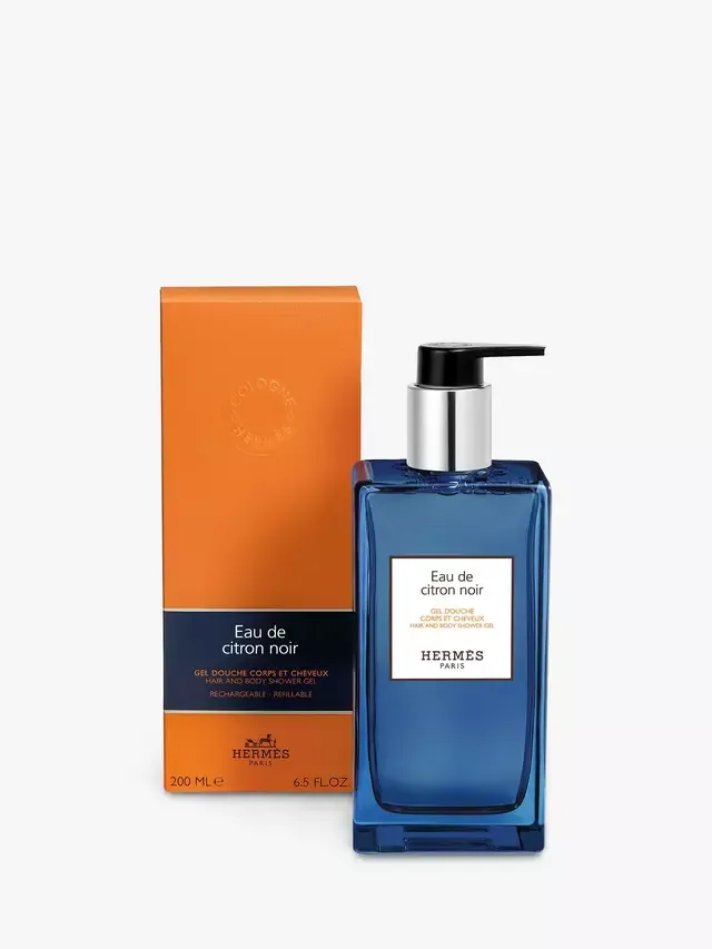Гель для душа для волос и тела Eau de Citron Noir, 200 мл Hermès — фото 3