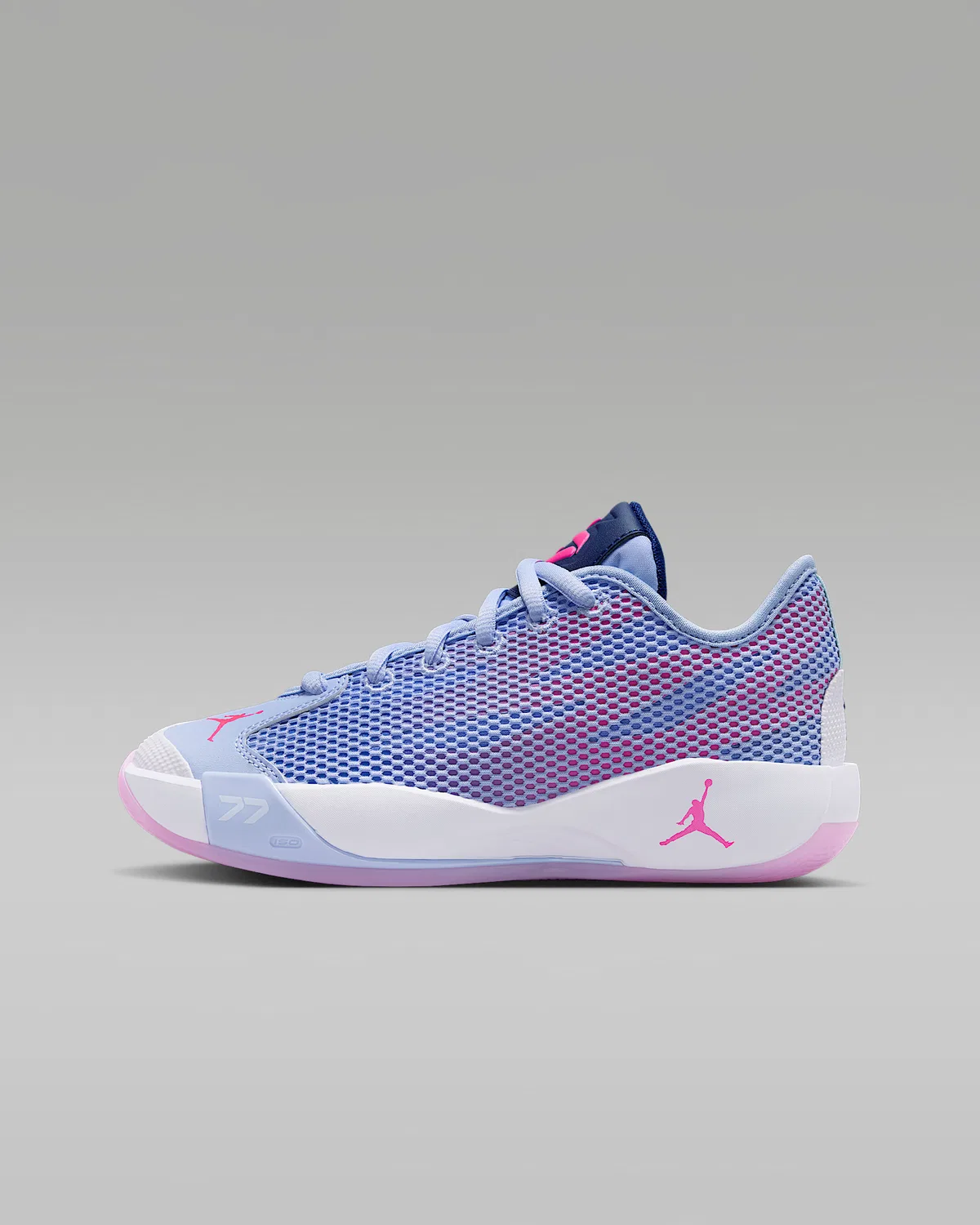Детские баскетбольные кроссовки Luka 77, Light Marine/Blue Void/White/Hyper Pink