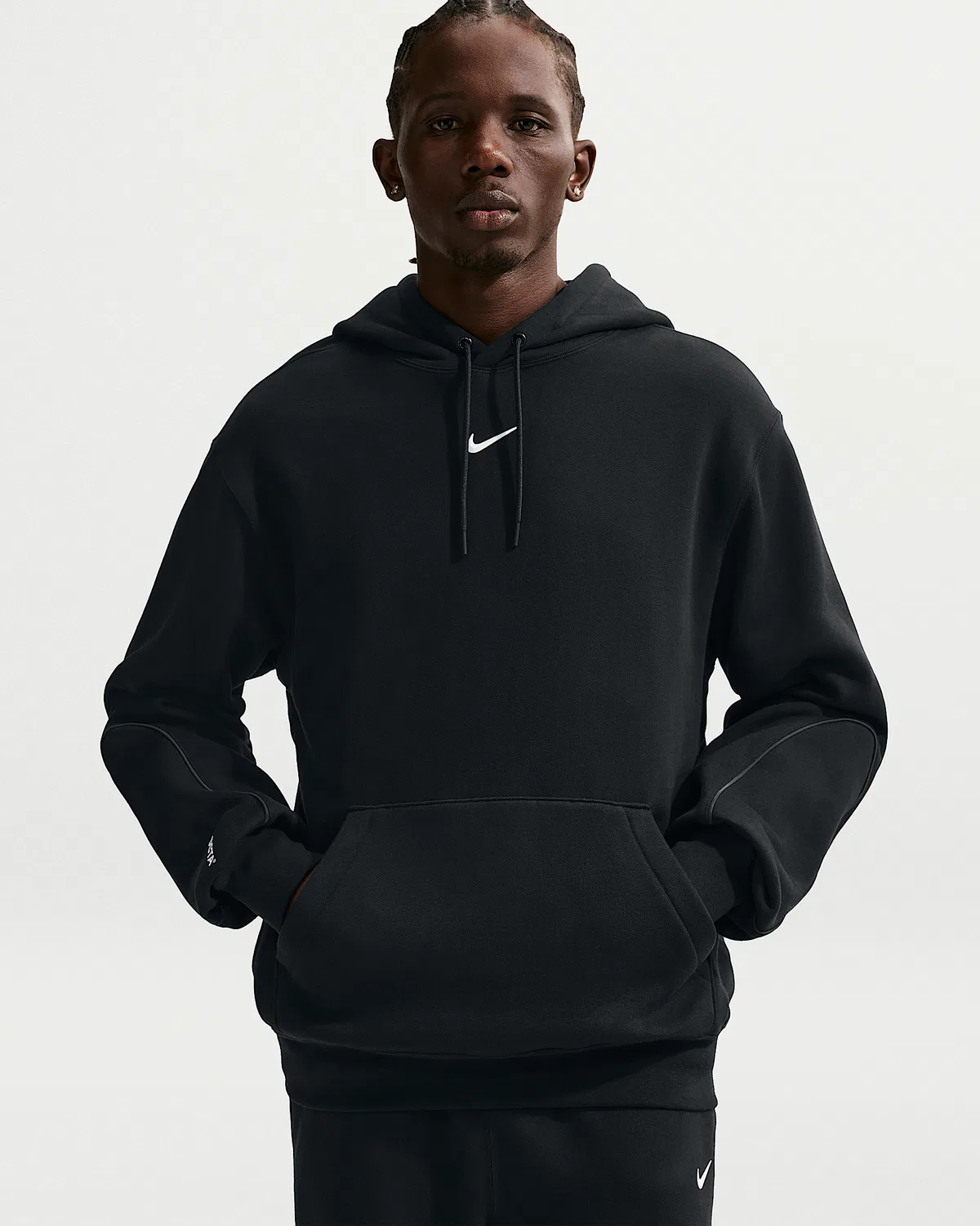 Флисовая худи CS Hoodie 2 NOCTA, Black/White — фото 3